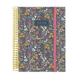 Finocam E10-155x212 mm Agenda Espiral Design Collection 2026 1 Día/Página Tapa PP Flora con Goma Elástica y Esquinas Microperforadas Precio: 11.58999952. SKU: B1387RXHJL
