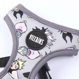 Cerdá T4M:M/L Arnés para perros Disney Villanas, Talla M-L, Gris
