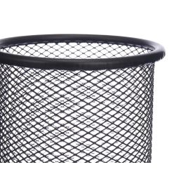 Lapicero Rejilla Redondo Negro Pincello 9x9.5x9 cm Metal (24 Unidades) Lapicero Rejilla Redondo Negro Pincello 9x9.5x9 cm Metal (24 Unidades)