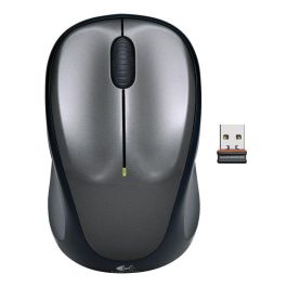 Logitech M235 Ratón Inalámbrico Gris Oscuro con Tracking Óptico Avanzado, Batería 1 Año, Nano Receptor USB Compacto para Portátiles