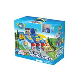 Silverlit AAATF85206 Playset HQ Garaje para minivehículos, incluye 1 vehículo, a partir de 3 años