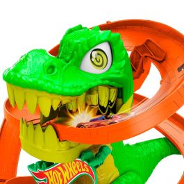 Pista Súper Estación De Bomberos T-Rex Jbm73 Hot Wheels