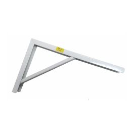 Fepre Escuadra de acero blanco Robusto 20x30 cm EDM