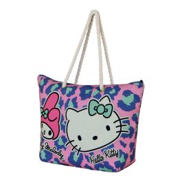 Sanrio Hello Kitty Bolsa de Playa Soleil Safari Rosa - 30L, Poliéster Precio: 16.50000044. SKU: B1B8HZAXKJ