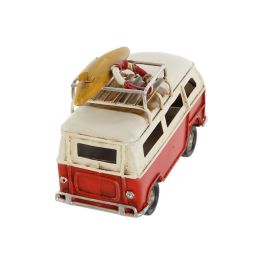 Vehiculo Decoracion Mediterraneo DKD Home Decor Azul Rojo 5 x 5.5 x 11 cm (4 Unidades)