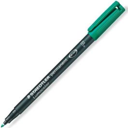 Staedtler Rotulador Permanente Lumocolor 318 F Verde - Punta Fina (10 Unidades) (10 Unidades) Precio: 11.99000011. SKU: S8422872
