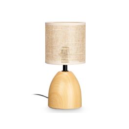 Giftdecor Lámpara de Sobremesa Efecto Madera Oval, Cerámica, 14x20x14 cm (12 Unidades) Giftdecor Lámpara de Sobremesa Efecto Madera Oval, Cerámica, 14x20x14 cm (12 Unidades)