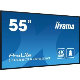IIYAMA LH5560UHS-B2AG Monitor profesional 55" 4K UHD 500cd/m² Android 11 para uso 24/7 con Wi-Fi y VESA
