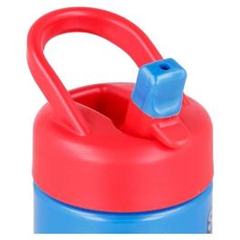 Botella de plástico con asa para llevar super mario 410 ml Botella de plástico con asa para llevar super mario 410 ml