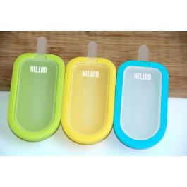 Quttin Molde Helado Individual Silicona 6,5 x 3 x 14 cm (36 Unidades)