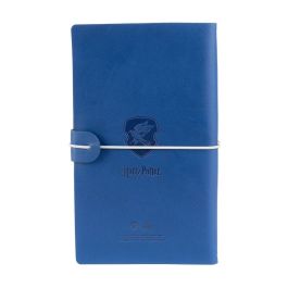 ERIK Cuaderno de viaje Harry Potter Ravenclaw con tapa de cuero sintético y cierre elástico, 19,5x11,5cm