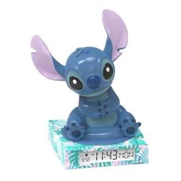 Lampara 3D Despertador+ Fecha Stitch Las3055 Kids Licensing