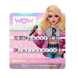 Pulseras de colores con mensaje wow generation - modelos surtidos Precio: 3.993. SKU: B1GMQC2WVH