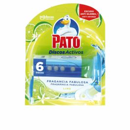 Ambientador de inodoro Pato Discos Activos Lima 6 Unidades Desinfectante Precio: 3.95000023. SKU: S05109174