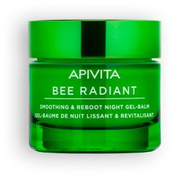 Apivita Bee radiant gel-bálsamo de noche con propóleo, peonía blanca y aha's 50 ml
