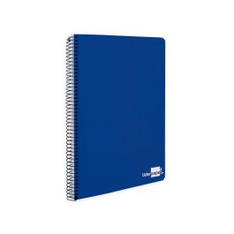 Cuaderno Espiral Liderpapel Cuarto Tapa Dura 80H 60 gr Cuadro 4 mm Con Margen Colores Surtidos 5 unidades