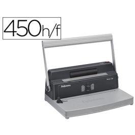 Encuadernadora Para Espiral Fellowes Metal 50R Perfora 12 Hojas Formato A4 Paso 5:1 Encuaderna 450 Hojas 80 gr Precio: 339.87690019359997. SKU: S8407291