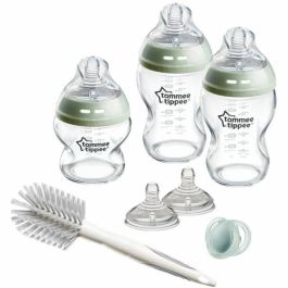 Caja para biberones - TOMMEE TIPPEE - NATURAL START - Vidrio - Biberones anticólicos 150 ml / 250 ml - Tetinas flujo medio