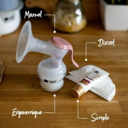 Tommee Tippee, Manuel hizo para mí, ergonómica, silenciosa y taansportable, incluida