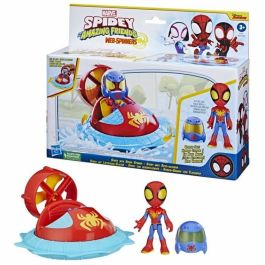 Millas con Roto-drill, pack de vehículo con figura de 10 cm y accesorio, Spidey y sus Amigos Extraordinarios, a partir de 3 años