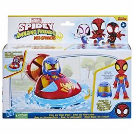 Millas con Roto-drill, pack de vehículo con figura de 10 cm y accesorio, Spidey y sus Amigos Extraordinarios, a partir de 3 años