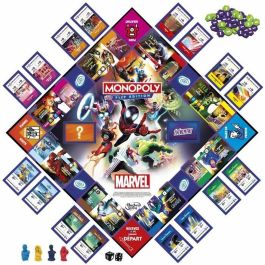 Juego de Mesa Hasbro Monopoly Flip Edition MARVEL