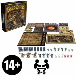 Se requiere HeroQuest, paquete de misiones Ogre Horde, juego de mesa y sistema de juego HeroQuest