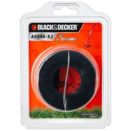 Respuesto de hilo de 37,5m y 1,6mm a6046-xj black+decker