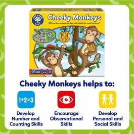 Orchard Toys Cheeky Monkeys un juego de suerte