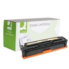 Toner Q-Connect Compatible Hp Cb542A Color Laser Jet 1215-1515-1518 Amarillo -1.400Pag-