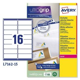 Avery Etiquetas Adhesivas Para Envíos 99,1x33,9 mm Inkjet-Láser 16 X 15H 100% Reciclado Blanco Precio: 8.49999953. SKU: B1KPED8F9L