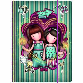 Carpeta Gorjuss Fireworks A4 Granate (24.8 x 9 x 33.4 cm) Precio: 5.4449996128. SKU: S4306710