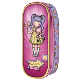 Estuche Escolar Gorjuss First prize Lila (10 x 23 x 6 cm) Precio: 11.495000483999998. SKU: S4306673