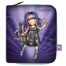 Cartera Gorjuss Up and away Morado 10 x 12 x 3 cm