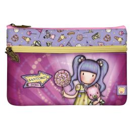 Estuche Escolar Gorjuss First prize Lila (23.4 x 15.5 x 1.5 cm) Precio: 9.3049001452. SKU: S4306656