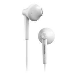 Auriculares con Micrófono Panasonic RP-TCM55E-W Blanco