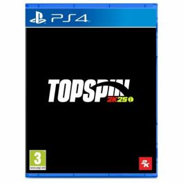 Videojuego PlayStation 4 2K GAMES TopSpin 2K25 Precio: 83.94999965. SKU: B1HBBB9GE6