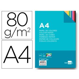 Papel Color Liderpapel A4 80 gr 25 Colores Surtidos Paquete De 100 Hojas Precio: 6.6550006655. SKU: B18CBG2CZB