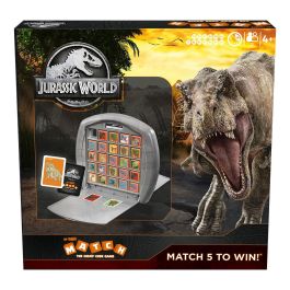 Juego de Memoria Jurassic World Match Multicolor (Inglés, Alemán)