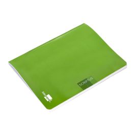 Libreta Liderpapel Scriptus A5 48 Hojas 90 gr-M2 Cuadro 4 mm Con Margen Color Verde 5 unidades