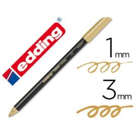 Rotulador Edding Punta Fibra 1200 Oro N. 53 Punta Redonda 1-3 mm 10 unidades Precio: 13.89000019. SKU: B1FZL2P2K6