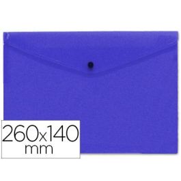 Carpeta Liderpapel Dossier Broche Polipropileno Tamaño Sobre Americano 260x140 mm Azul Translucido 12 unidades Precio: 5.89000049. SKU: B17G3AZR2D