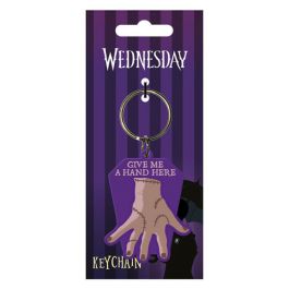 Llavero Goma Choca La Mano Wednesday Pyramid International Redstring RK39476C