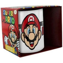 Taza Mug Super Mario ITS A ME - MARIO Blanco Rojo 315 ml