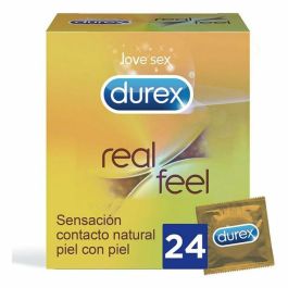 Preservativos Durex Real Feel (24 uds)