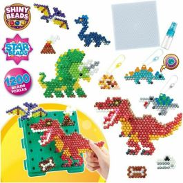 La tierra de los dinosaurios - Aquabeads - perlas que se adhieren con agua