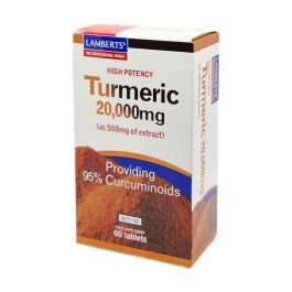 Suplemento digestivo Lamberts Cúrcuma 60 unidades Precio: 29.9545455. SKU: B1HTJXRY9H