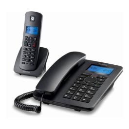 Teléfono Fijo Motorola 107C4201 DECT (2 pcs) Negro Precio: 67.95000025. SKU: S0224077