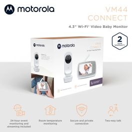Vigilabebés Motorola VM44 4,3" HD WiFi