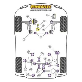 Silentblock Original Del Soporte Inferior Del Motor Large Petrol-Tuned Diesel PFF85-504